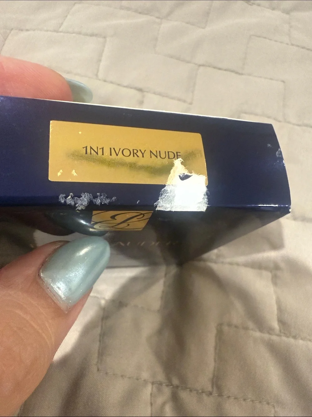 Estee Lauder Double Wear Matte Powder - Navy & Gold